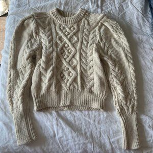 Isabel Marant NWT Milford Wool Cable-Knit Sweater